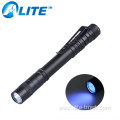 powerful ultraviolet penlight flashlight 365nm 395nm money watermark checker uv pen light